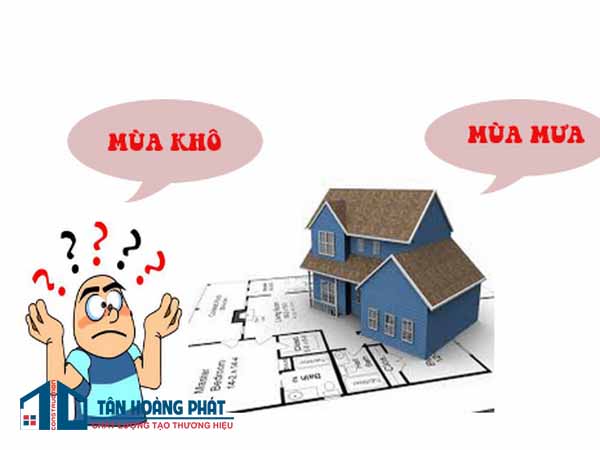 Kinh nghiệm xây nhà mùa mưa bạn cần biết Vựa Cừ Tràm Tân Hoàng Phát